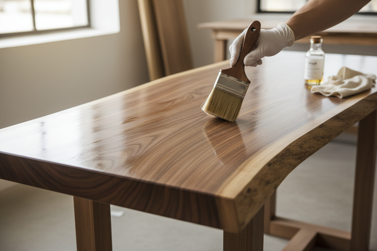 Reapply Wood Finish NOIR.DESIGN