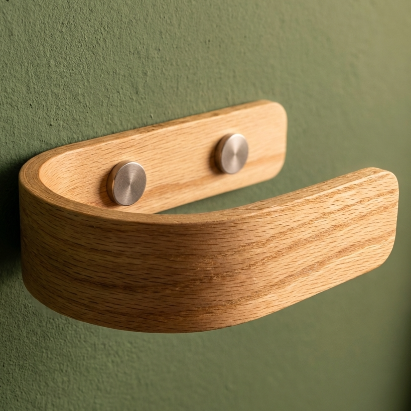 solid oak curtain holdbacks home decor