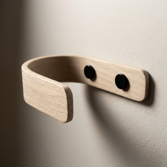 Designer White Curtain Holdbacks | Black | Pack of 2