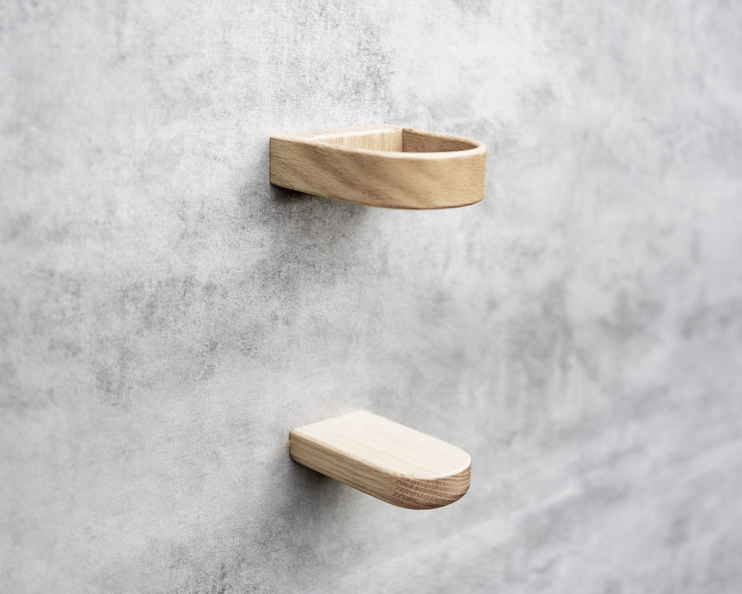 Vino Wine bottle wall mount storage - Oak