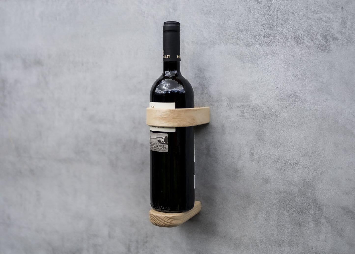 Vino Wine bottle wall mount storage - Ash