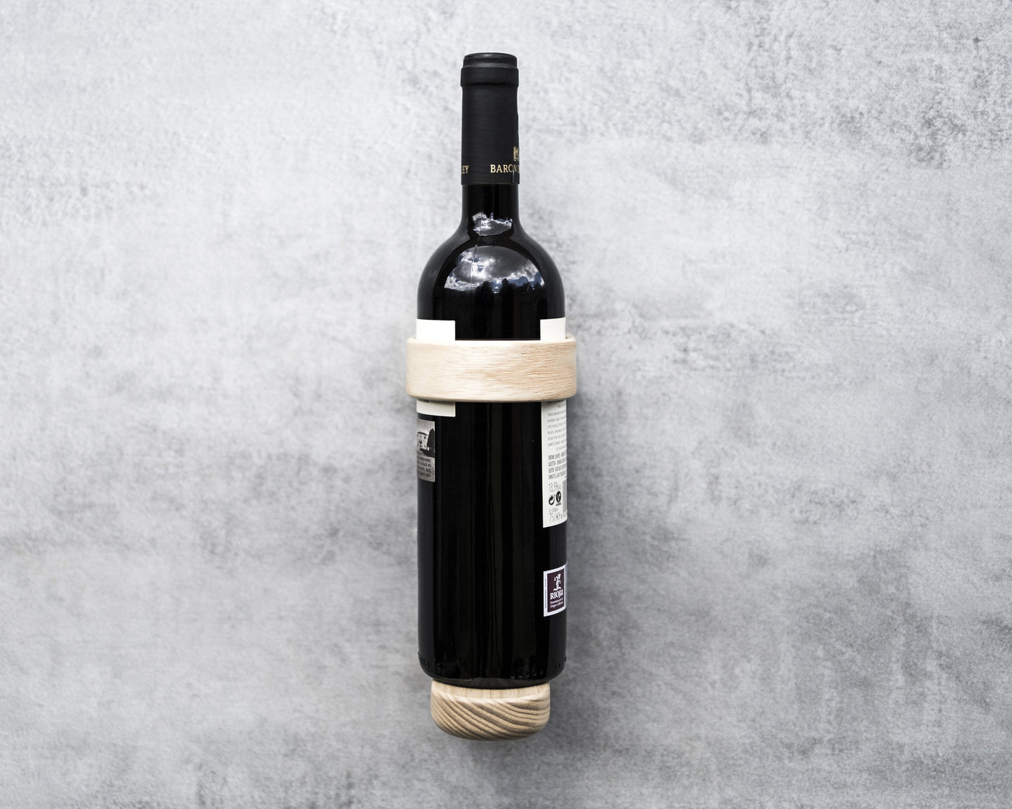 Vino Wine bottle wall mount storage - Ash