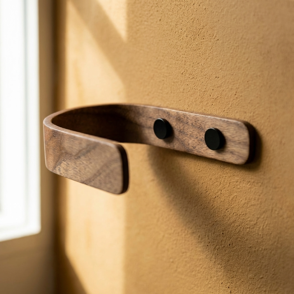 How to Style Wooden Curtain Holdbacks | Oak & Walnut Tie Backs | NOIR ...