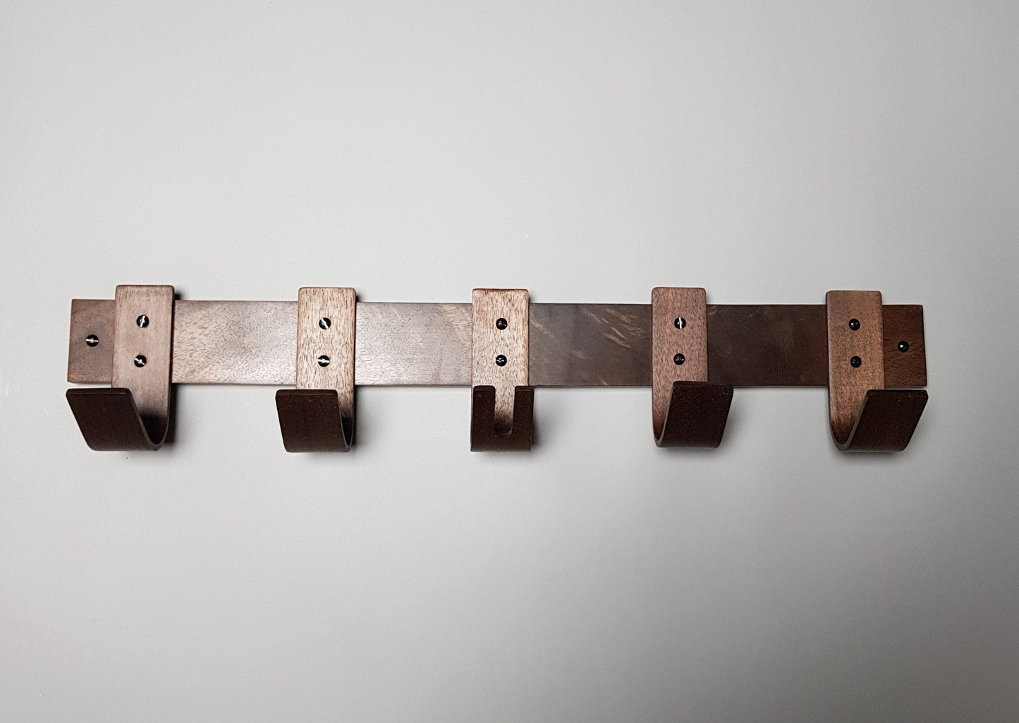 Winter Breeze Coat Rack with Walnut Hooks and Key - NOIR.DESIGN