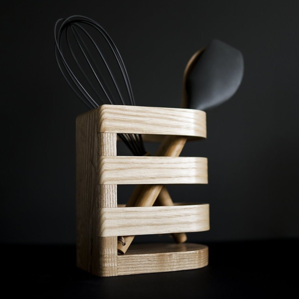 Lux Kitchen Utensils Pot Holder - Ash