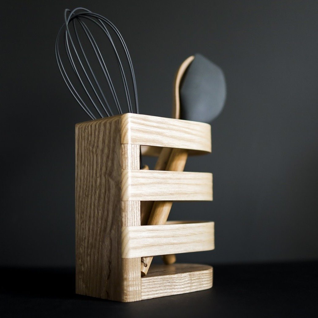 Lux Kitchen Utensils Pot Holder - Ash