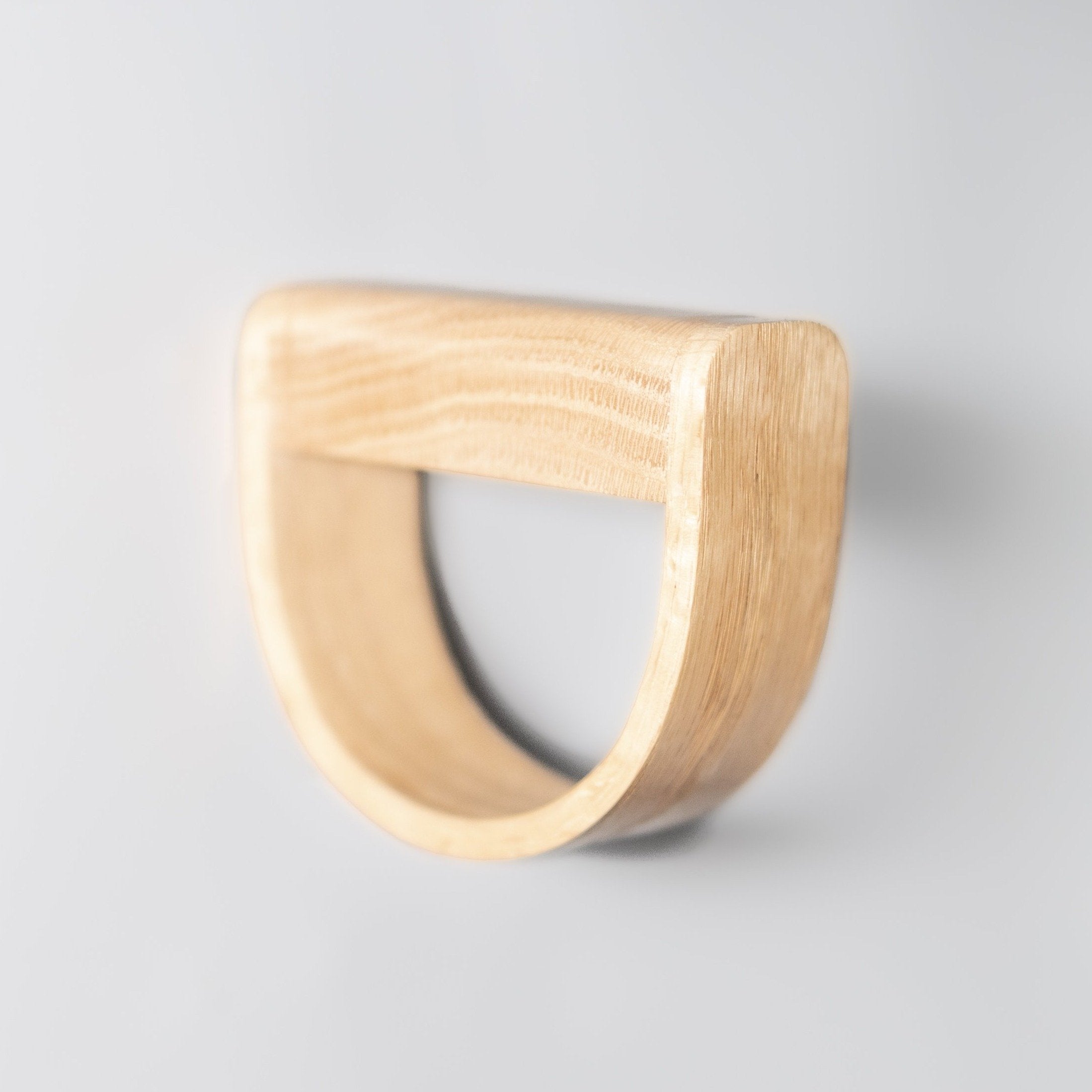 Ash Headphone Wall Mount | Duo I Wooden Headset Holder | UK Made