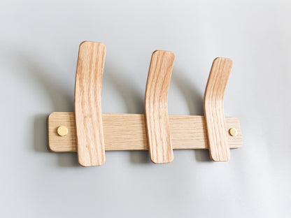 Oak Coat Rack | Br Tordu