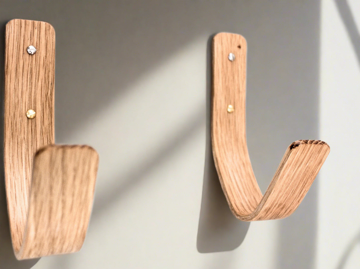 Waves | Surfboard Wall Mount Rack - Oak - NOIR.DESIGN