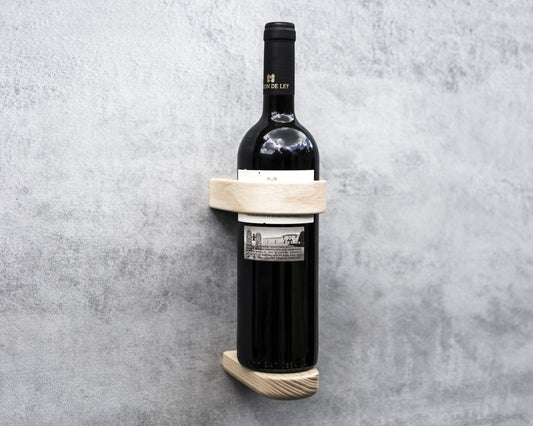 Vino Wine bottle wall mount storage - Ash
